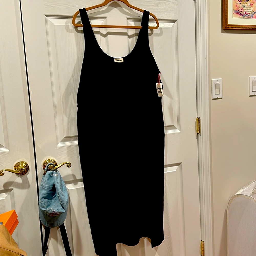 Ladies 3x black tank dress by Open Edit from Nordstrom